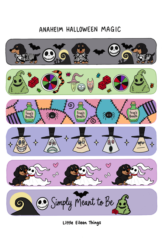 Anaheim Halloween Magic Washi Sticker Sheet