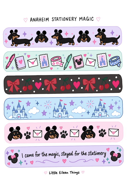 Odie In Anaheim Washi Sticker Strips