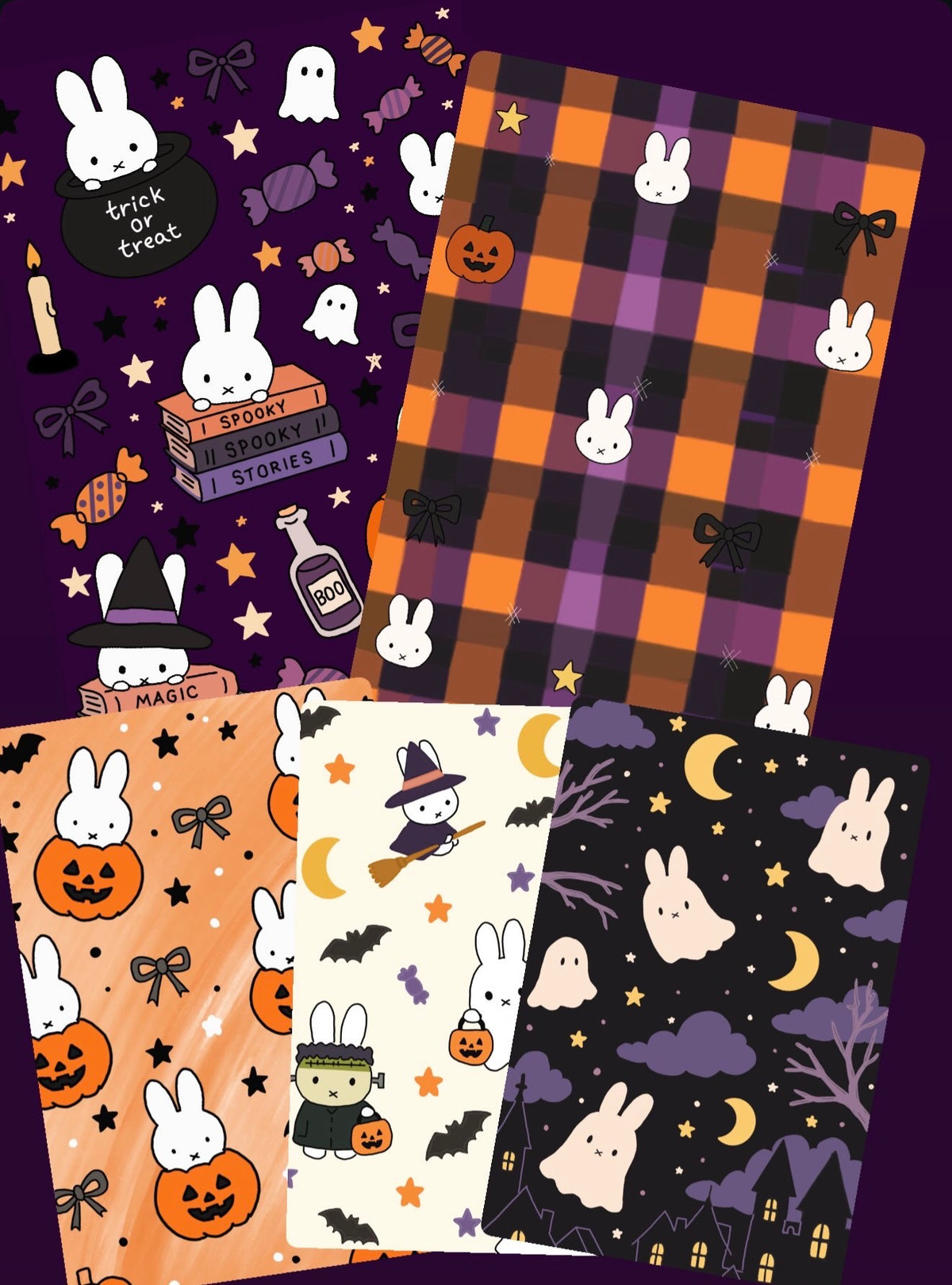 Halloween Bunny Paper Pack