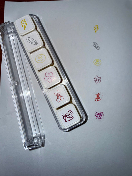 Punk Queen Self Inking Stamps