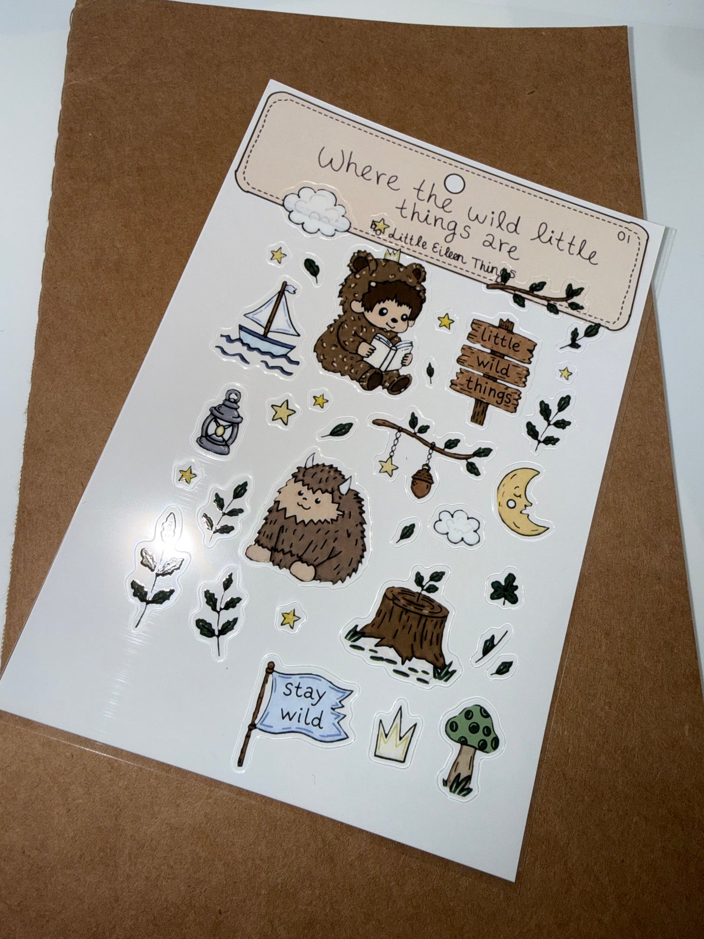 Where the Wild Things Are Sticker Sheet
