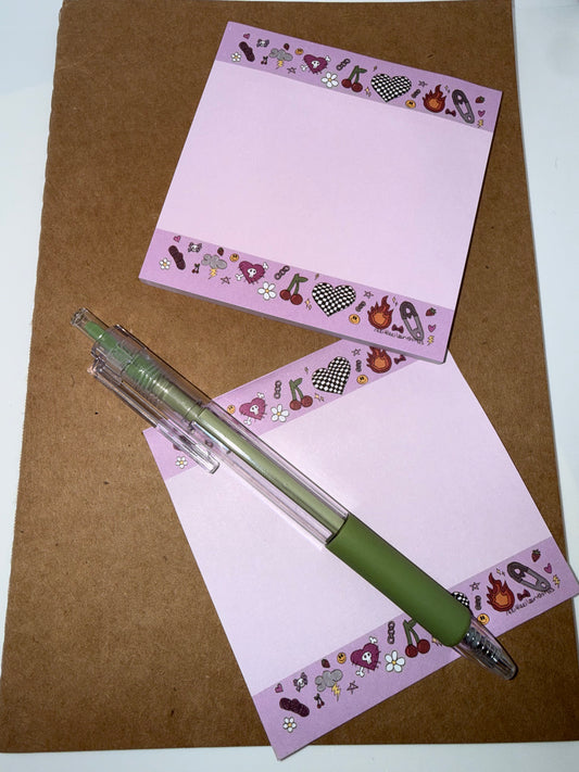 Punk Queen Sticky Notes