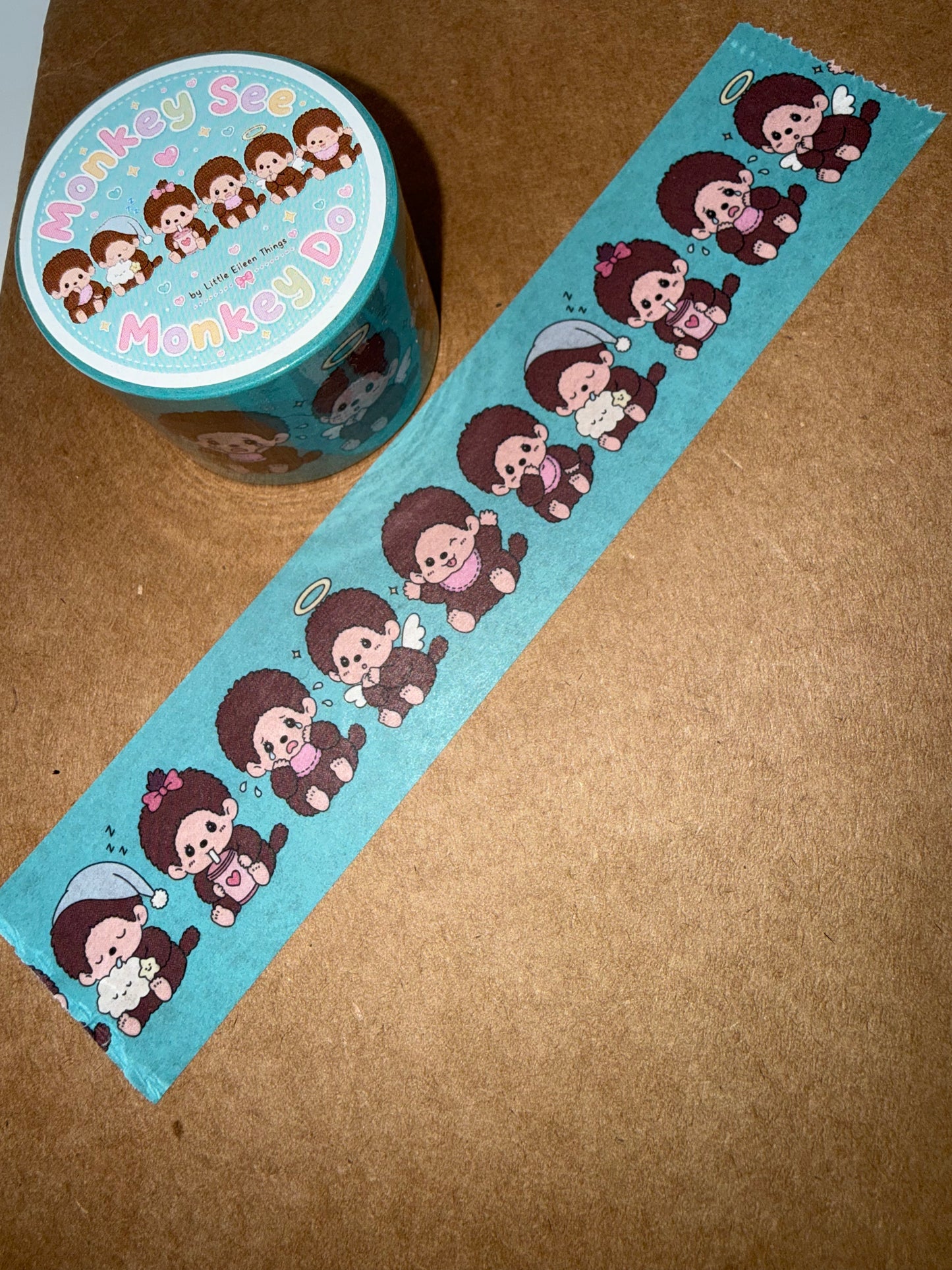 Monkey See Monkey Do Washi