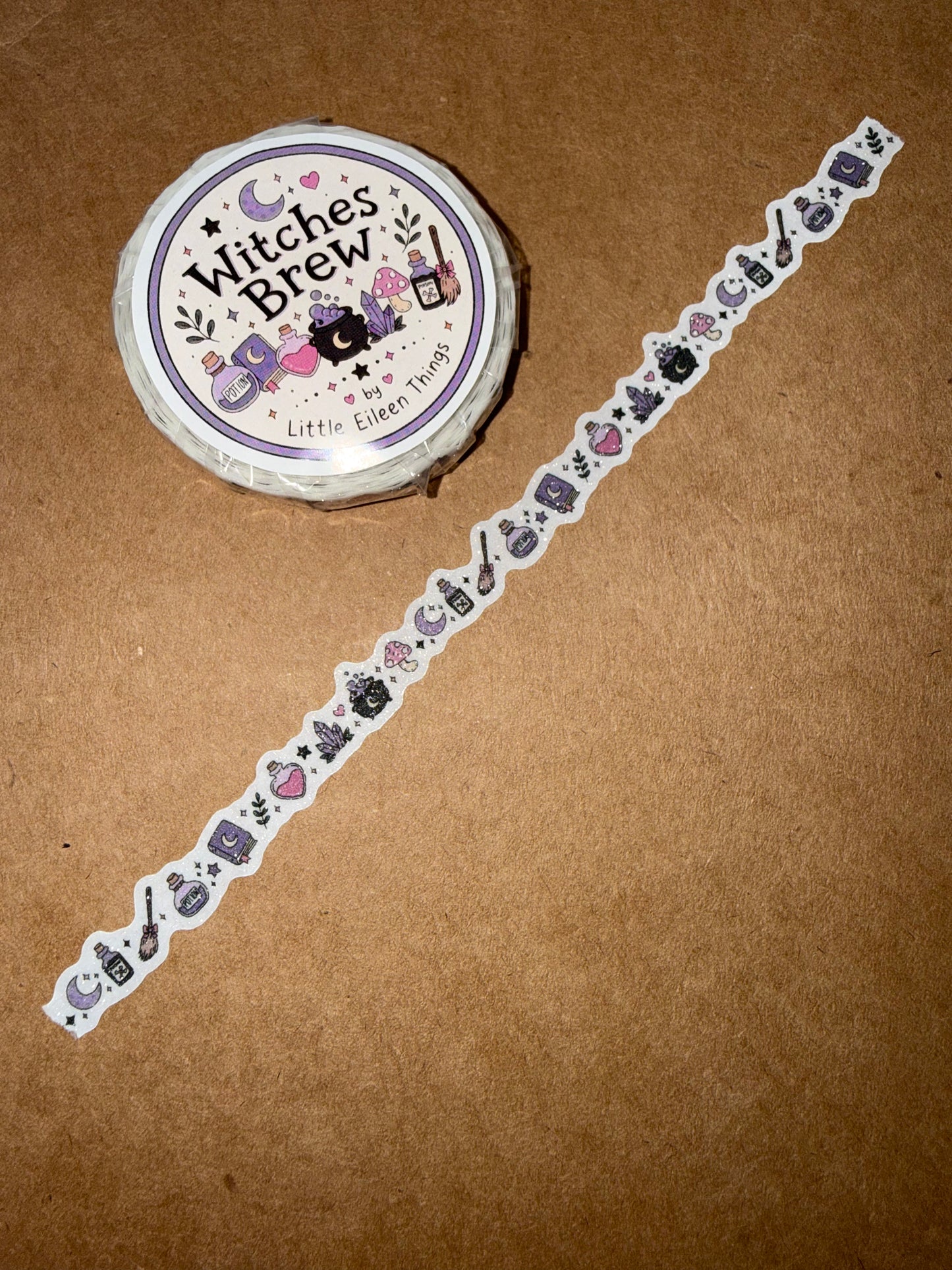 Witches Brew Glitter Washi